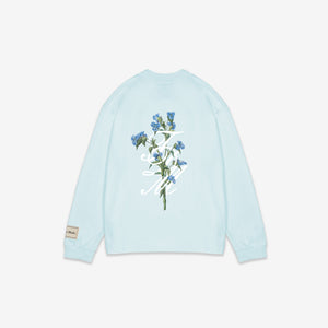 Botanical Longsleeve - Lichtblauw